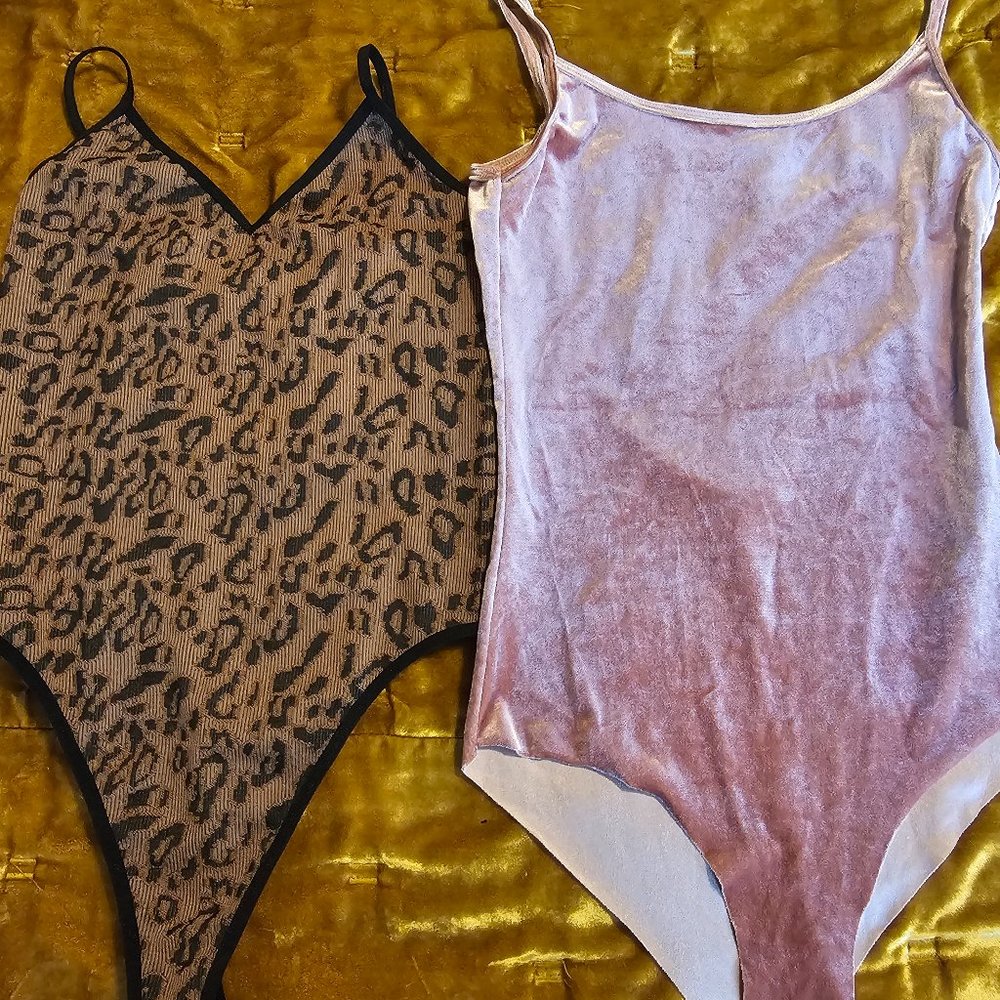 Two Stretchy Bodysuits